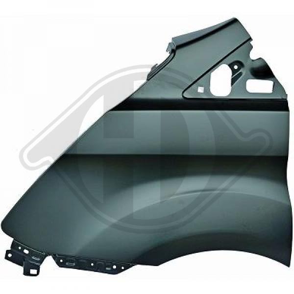 Etulokasuoja Transit custom 13-18 vasen