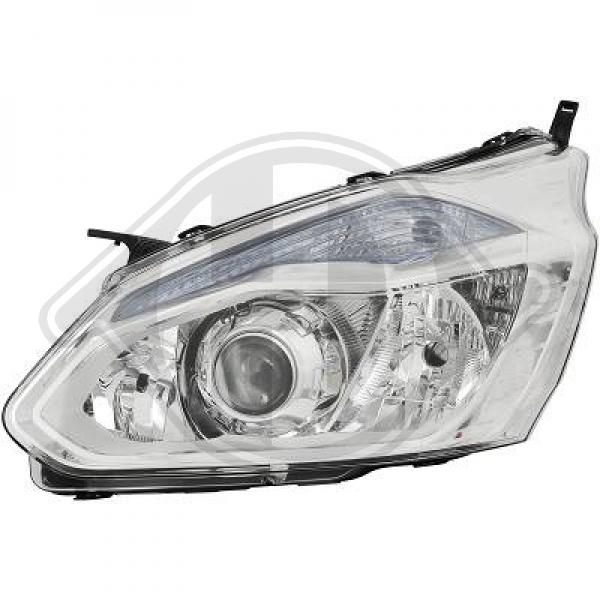 Ford transit custom headlight le