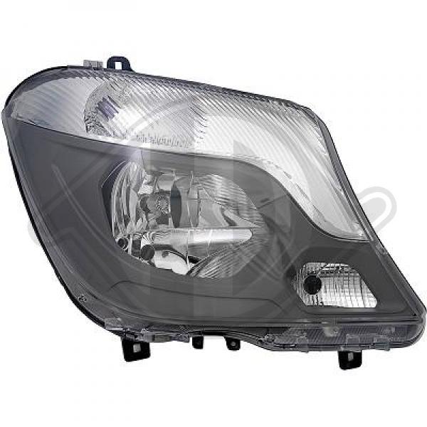 Etuvaloumpio Hella Sprinter W906 facelift Oikea