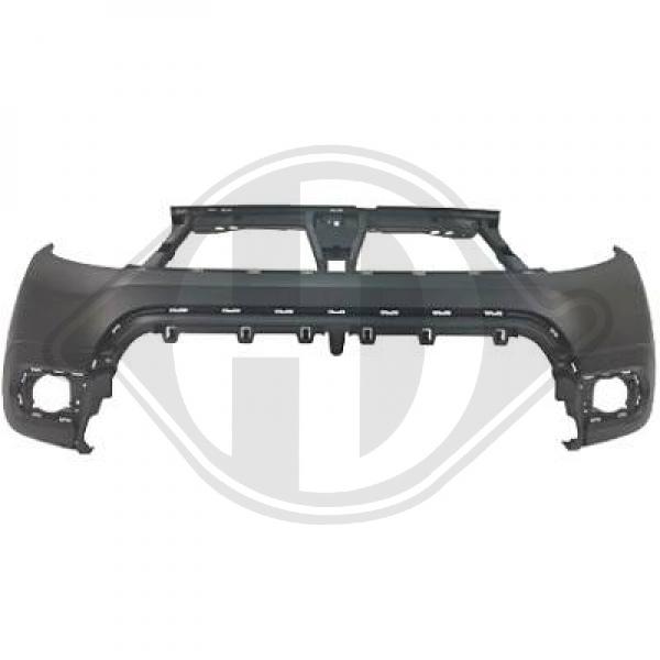 Etupuskurin kuori Dacia duster 2018-> Etupuskurin kuori Dacia duster 2018->