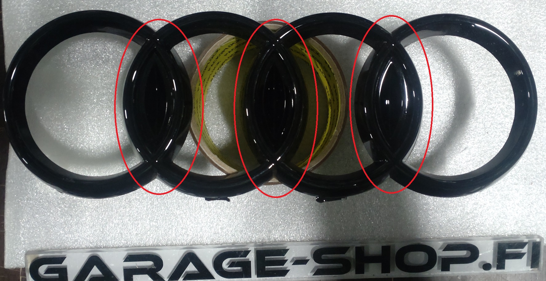 Logo´s holder Audi V2