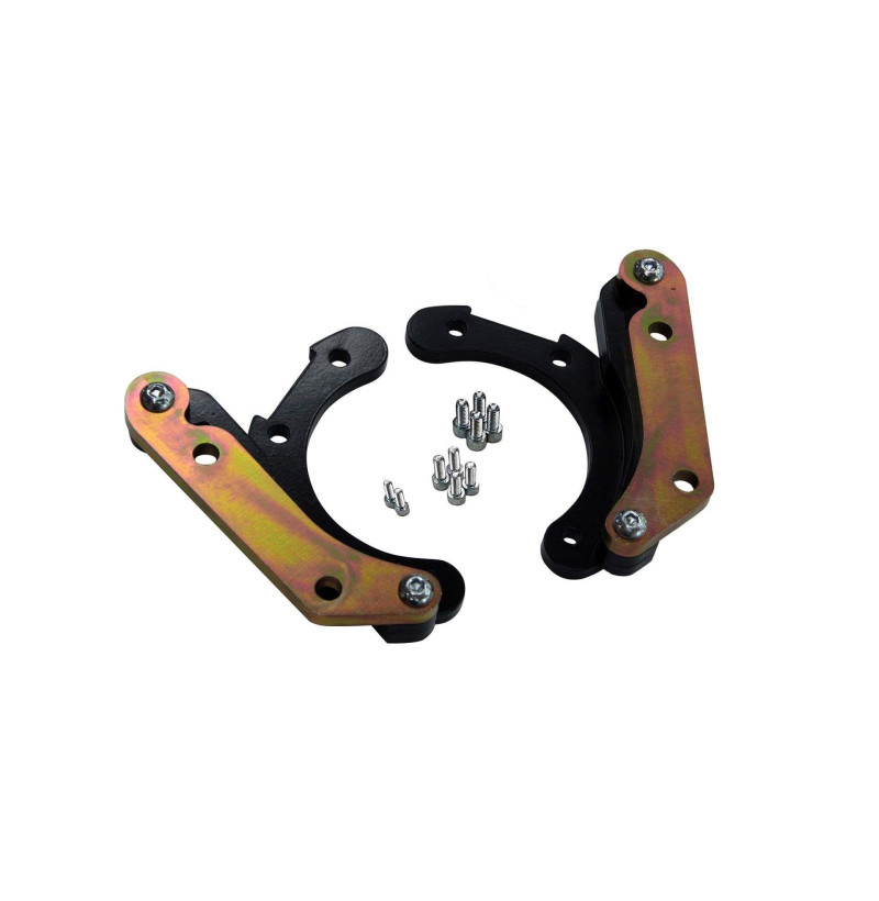 Rear brake caliber twin adapter