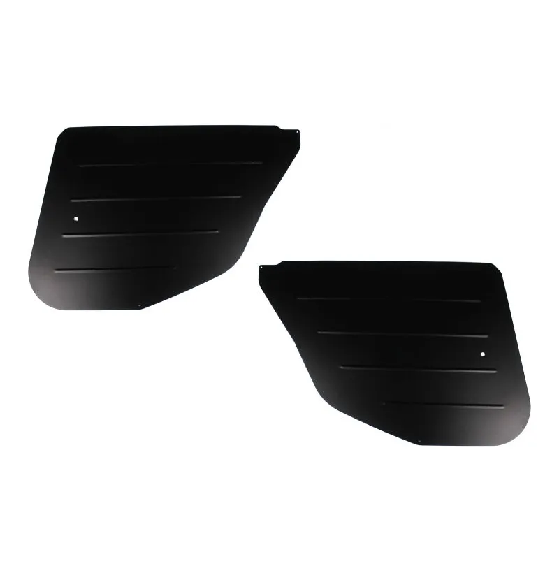 Rear door panels E46 sedan aluminium
