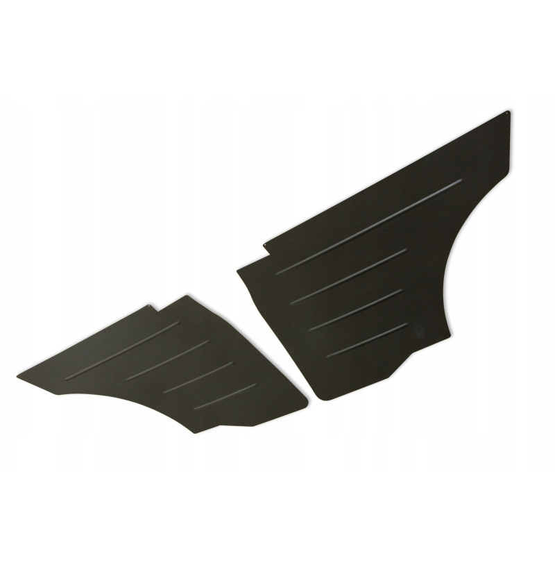 Taka sivujen verhoilut E46 coupe Alumiini