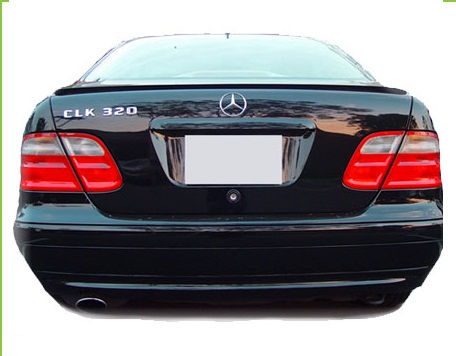 Bakspoiler Pu plast W208