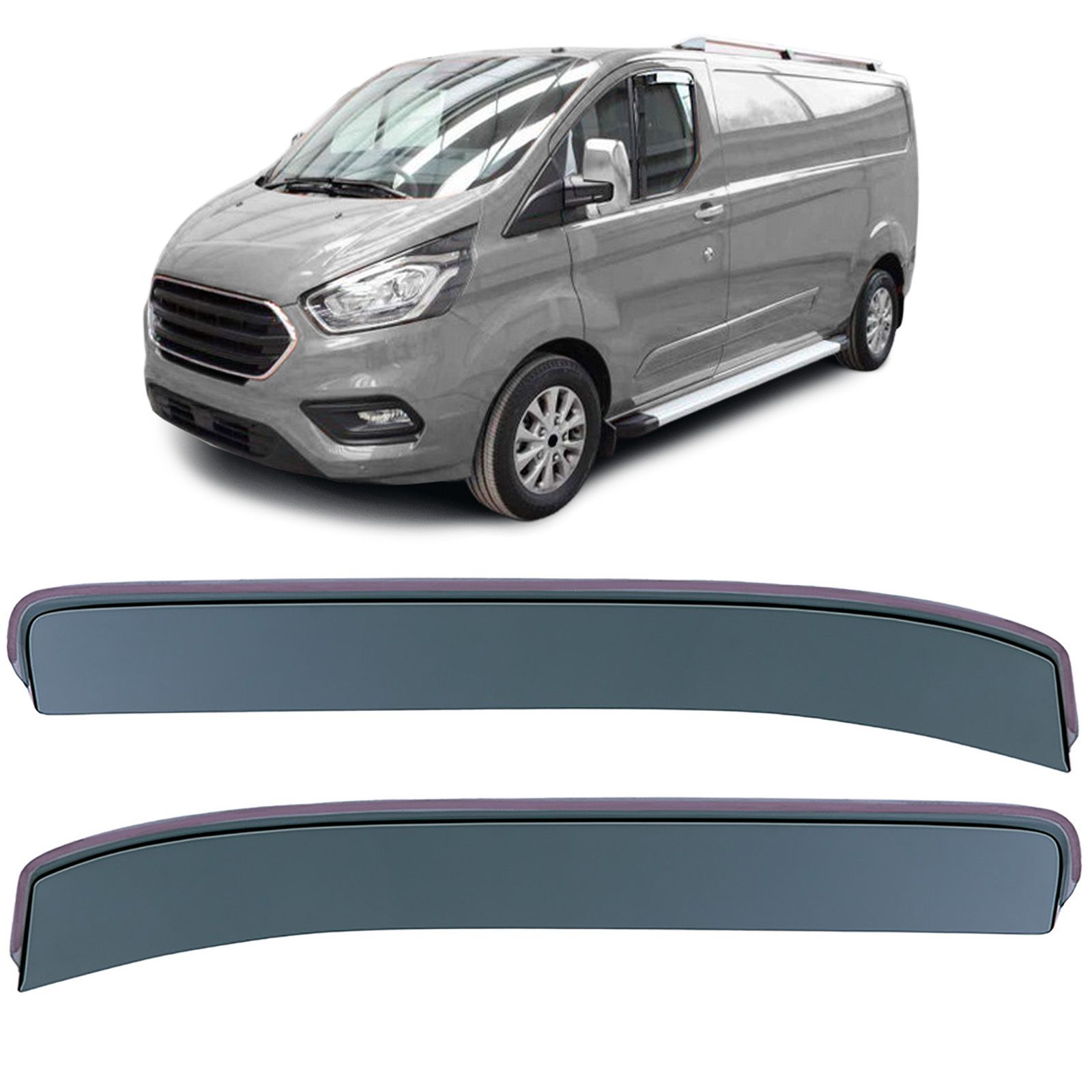 Wind deflector transit custom