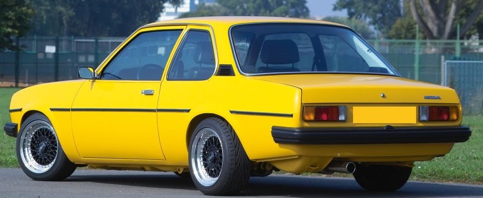 Rear bumper Ascona B