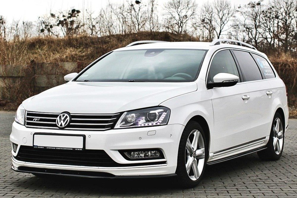 Sidokjol extra läpp VW Passat b7 R-line