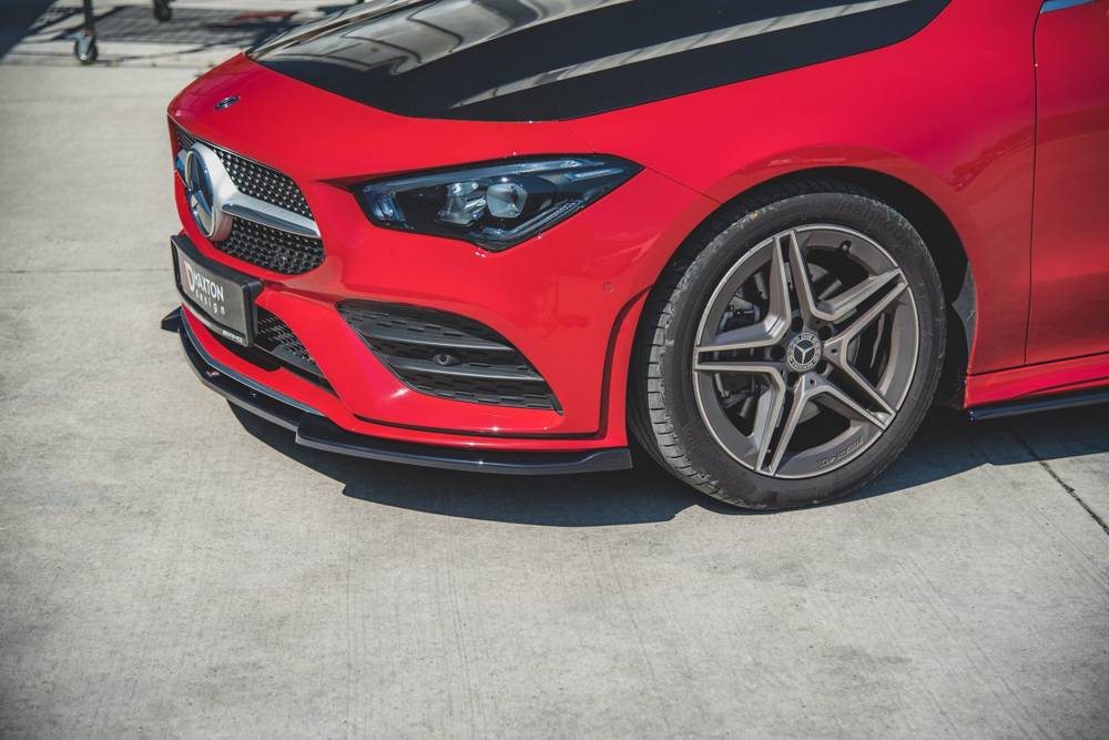 Front lip V2 Mercedes CLA W118  amg