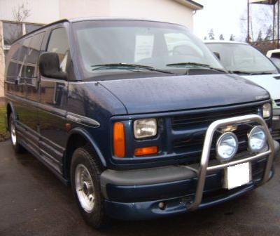 Framspoiler Chevy van