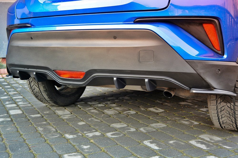 Rear bumper diffuser  Toyota C-HR