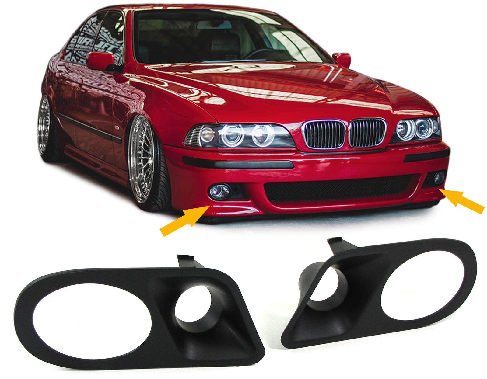 Fog light cover E39