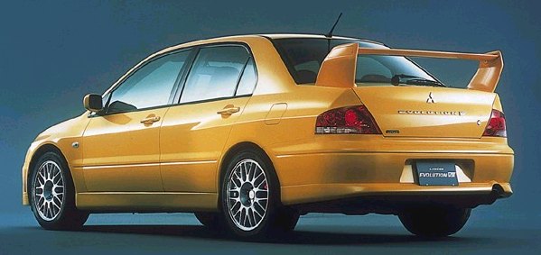 Rear bumper Mitsu Evo 7 / 8