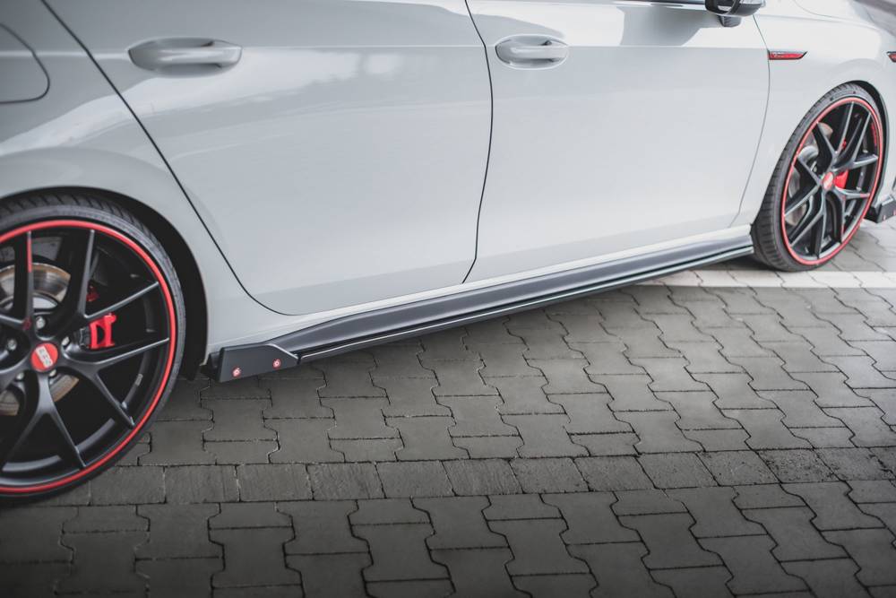 Sideskirts extensions v2 VW Golf 8 GTI/ R-line