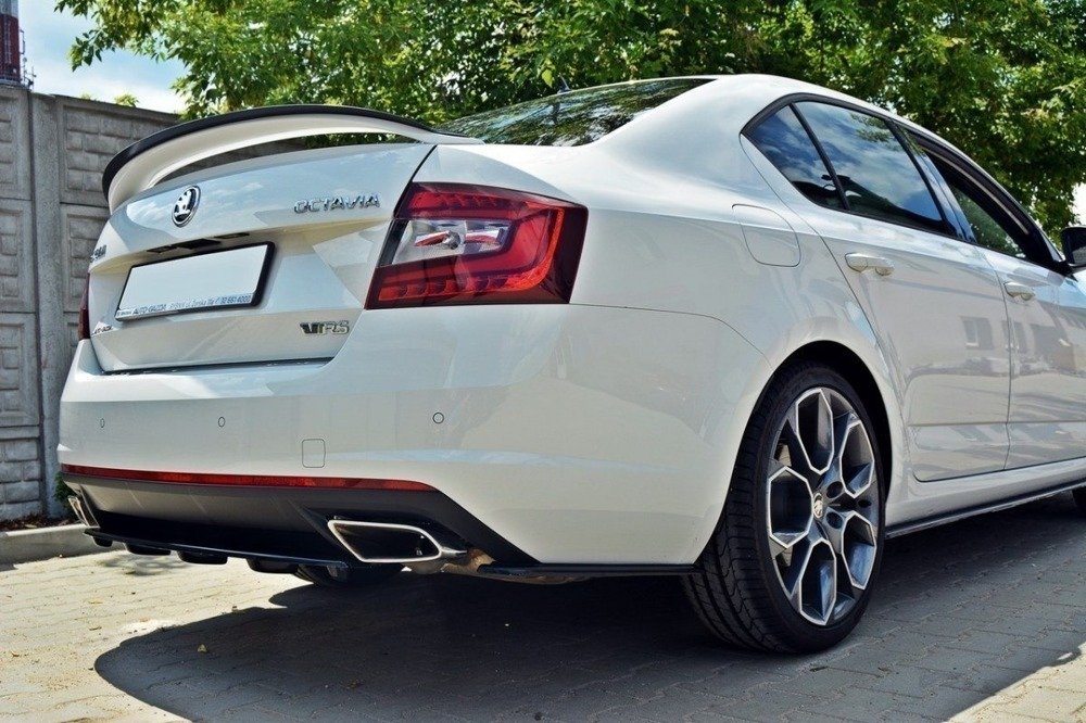 Rear bumper add Skoda octavia mk3 RS