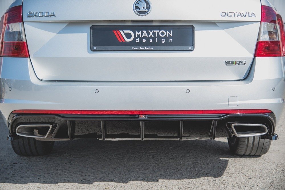 diffuser whit towbar option Skoda octavia mk3 RS