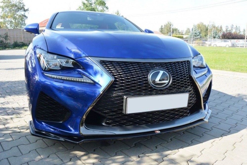 Front lip V1 Lexus RC F-sport 2014-