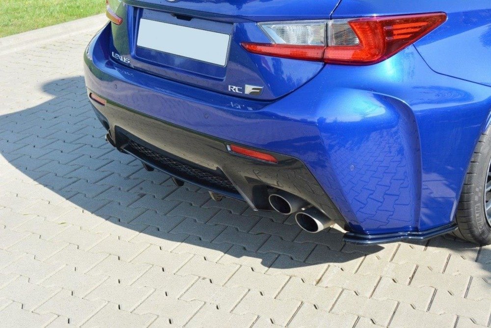 Rear bumper diffuser  Lexus RC F-sport 2014-