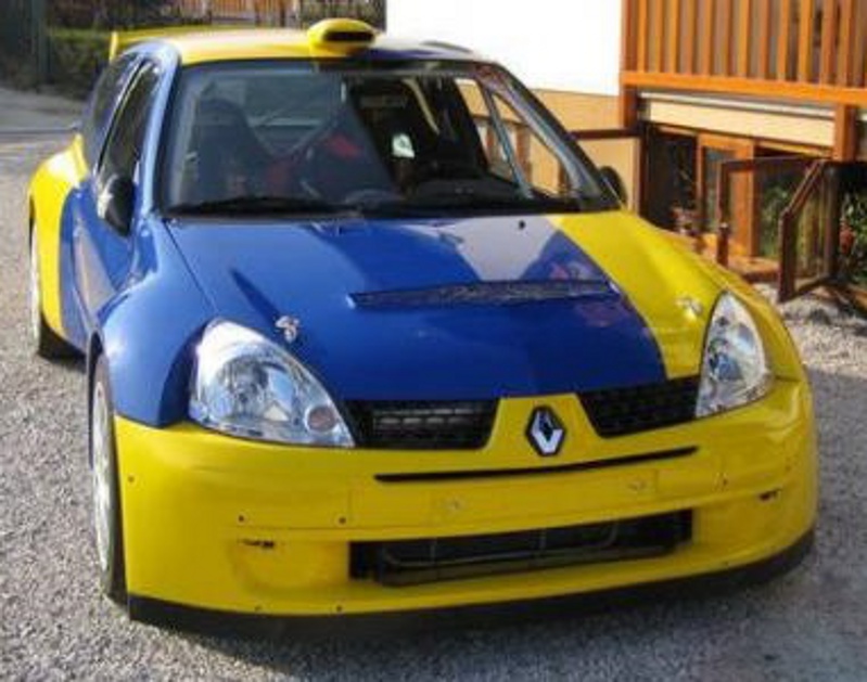Renault clio S1600 etupuskuri