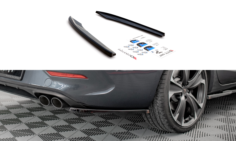 Rearbumber cornerpieces  Cupra Leon ST