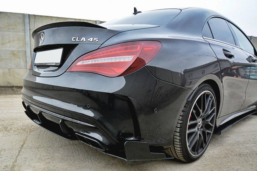 Rear bumper center extension V3 Mercedes W117 CLA facelift