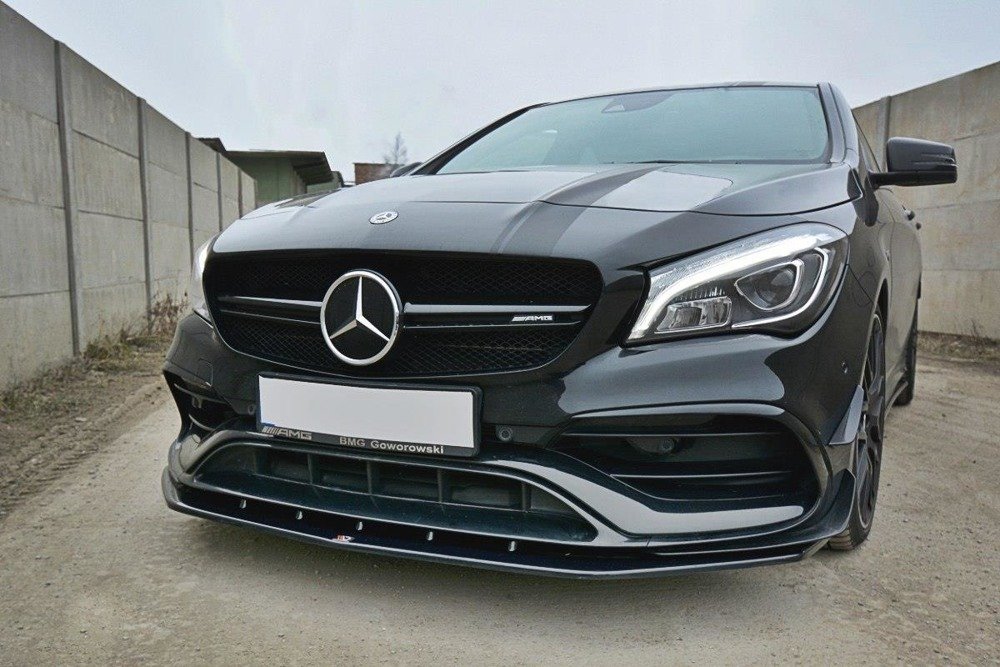 Front lip Mercedes W117 2017- A45 Amg